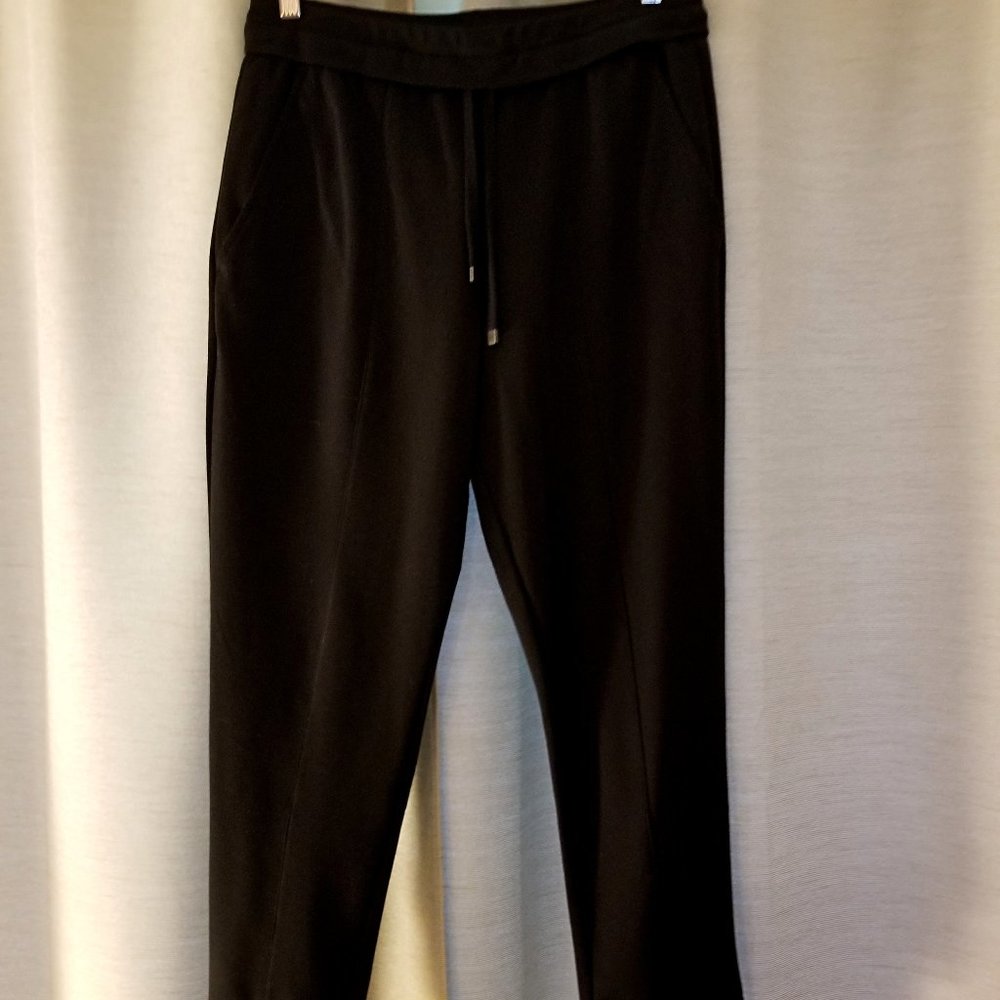 Oak + Fort Drawstring Double Layered Hem Pants